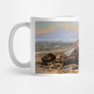 The Fishing Boat by Gustave Courbet Mug